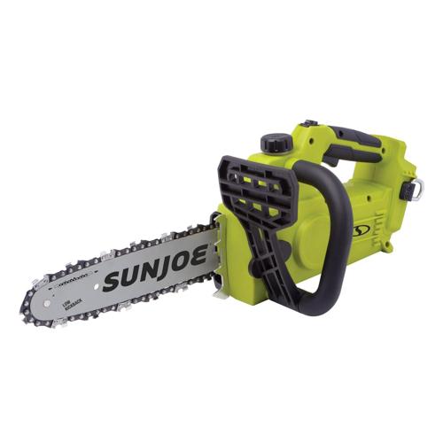 Sun Joe 24-Volt iON+ Cordless 10-inch Chain Saw, Tool Only