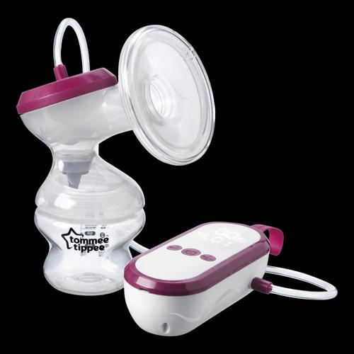 Tommee Tippee Made for Me Single Electric Breast Pump, USB Rechargeable | Quiet, Portable, Lightweight