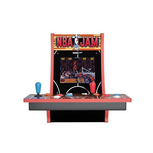 Arcade1UP NBA Jam (2-Player) Counter-cade with Lit Marquee, Port, and Headphone Jack