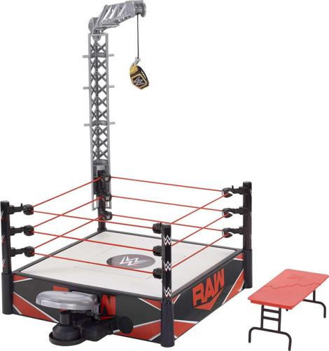 WWE Wrekkin Kickout Ring Playset With Ref Mode and Launcher Mode