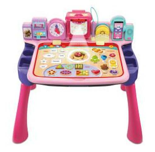 VTechA Get Ready for School Learning Deska c With Projector and Stool (Pink), Walmart Exclusive