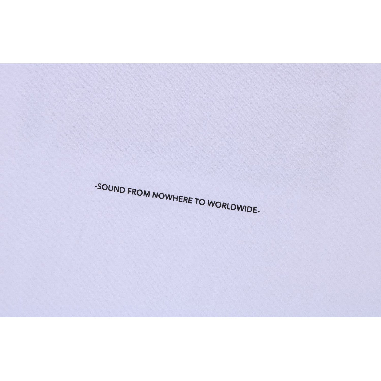 (B)APE SOUNDS LOGO TEE RELAXED FIT MENS