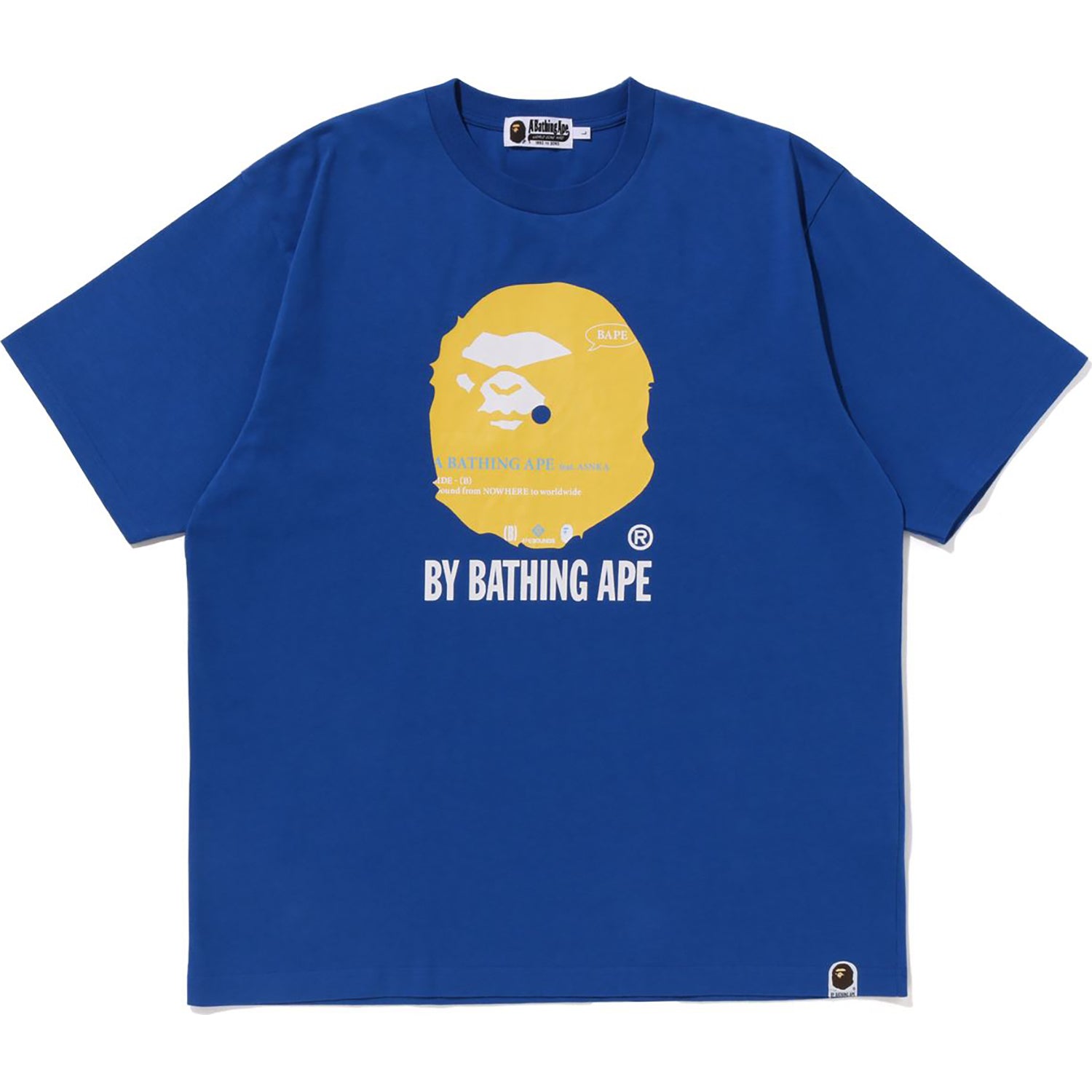 (B)Y BATHING APE TEE RELAXED FIT MENS