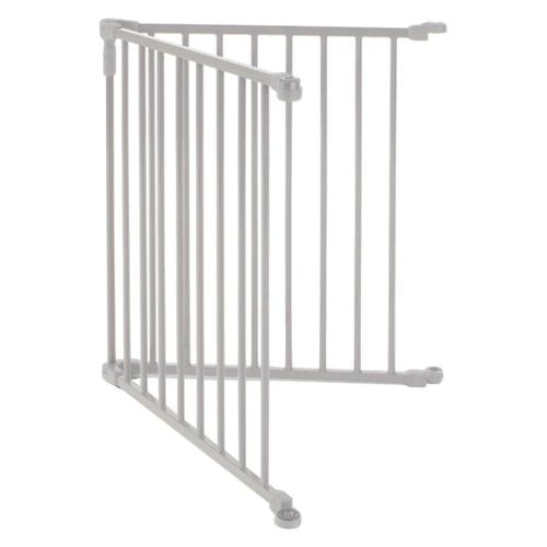 Toddleroo by North States 3-in-1 Superyard Baby Play Yard Two-Panel Extension, Taupe Metal