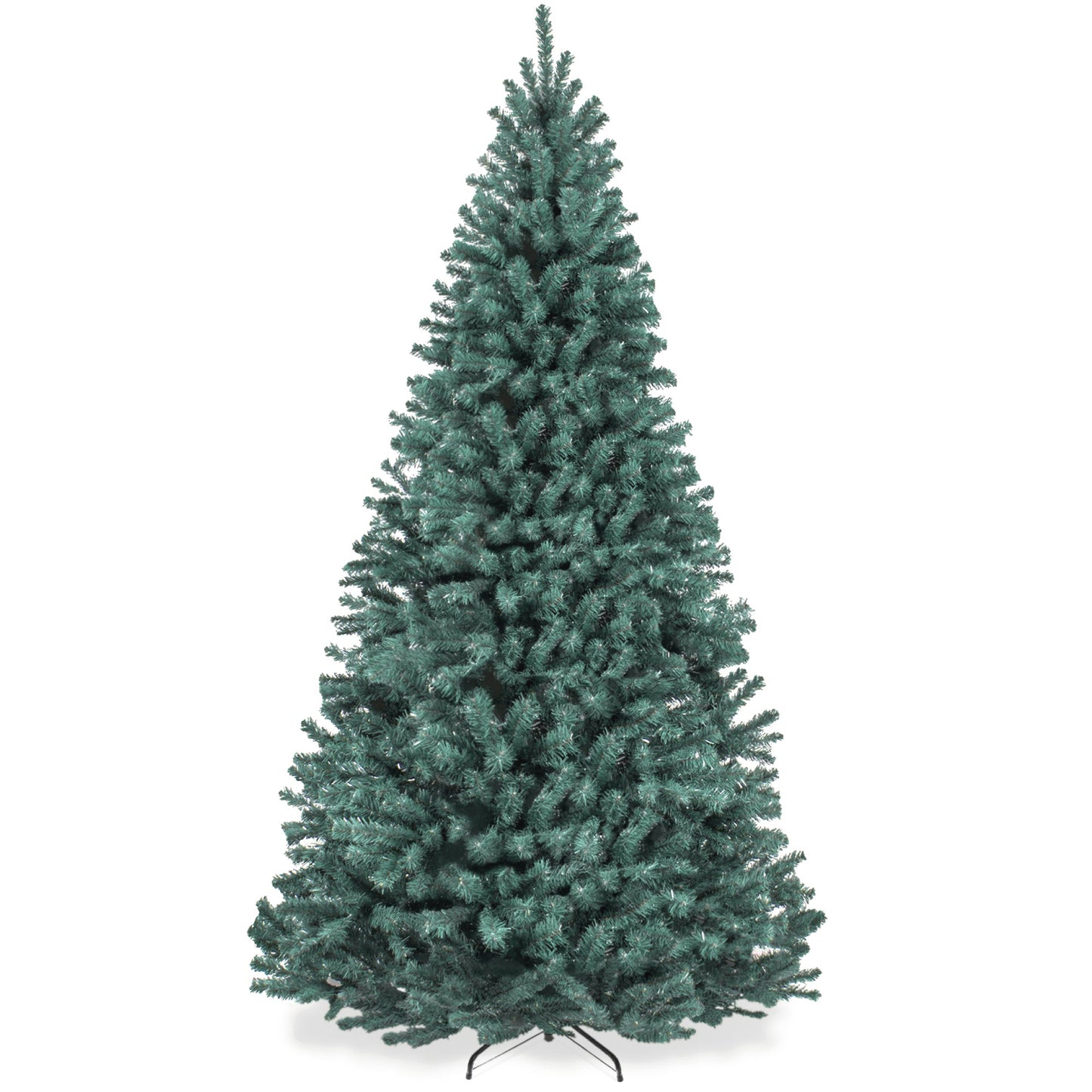 Unlit Artificial Blue Spruce Christmas Tree, w/Easy Assembly