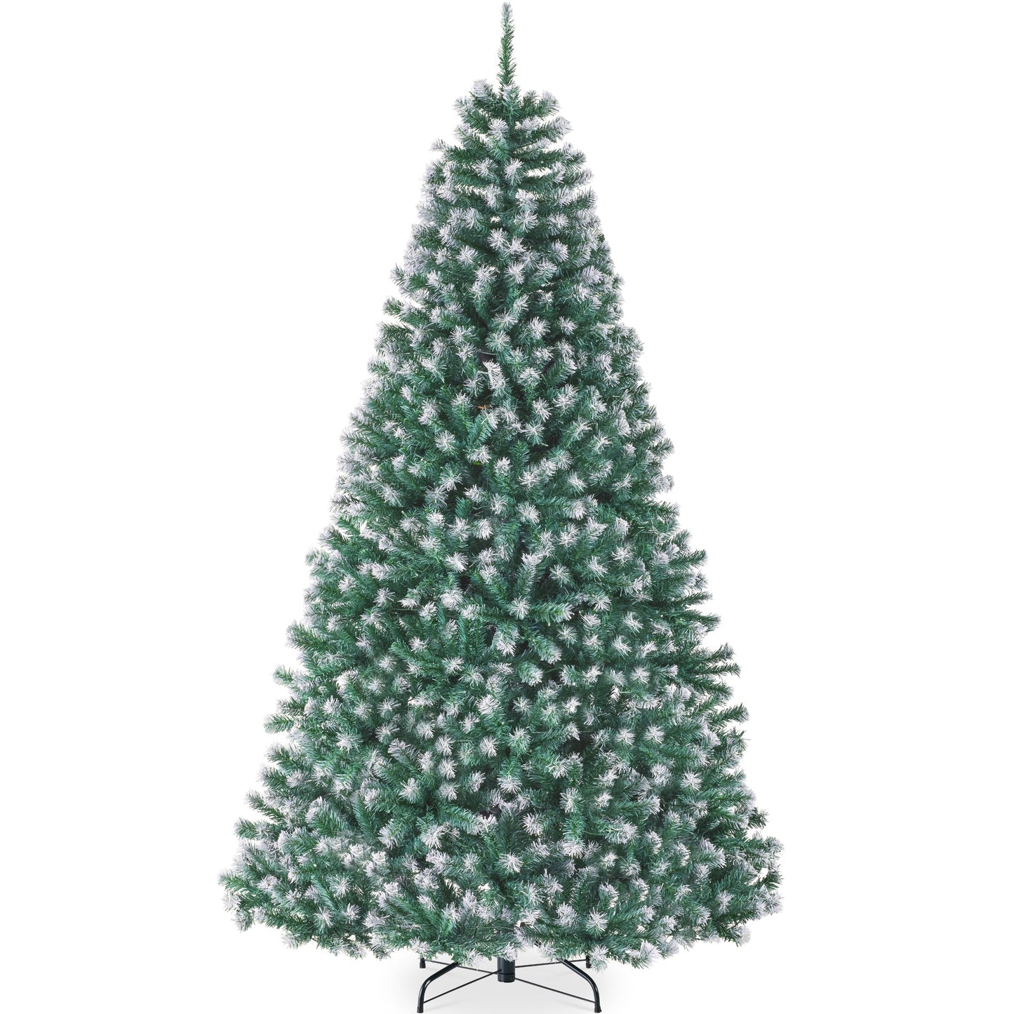 Unlit Frosted Artificial Blue Spruce Christmas Tree, w/Easy Assembly