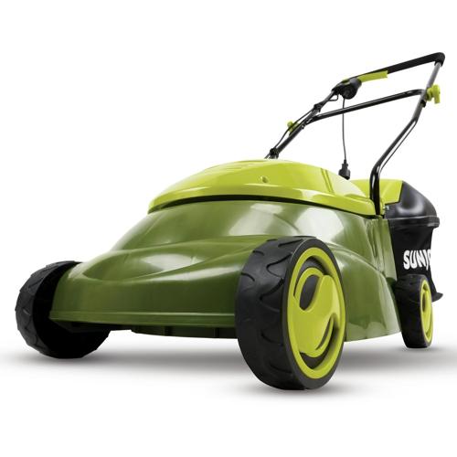 Sun Joe MJ401E 14 inch 12 Amp Home Electric Corded Push Behind Lawn Mower, Green