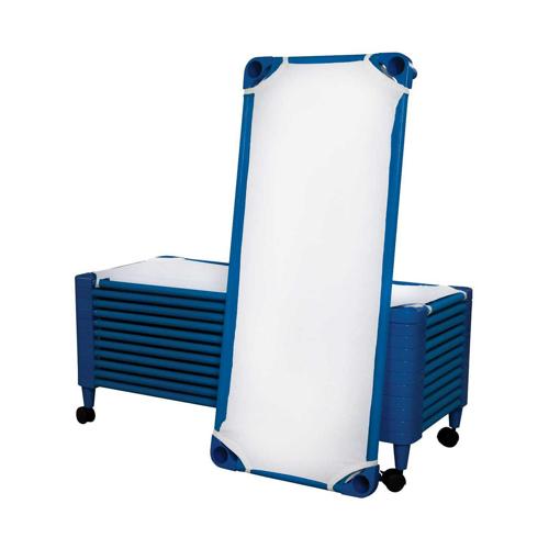 Wood Designs White Cotton Cot Sheets - Carton of 6