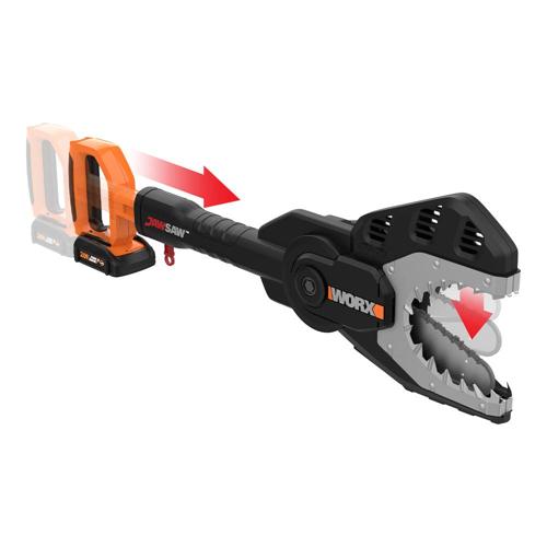 Worx WG320 20V Power Share JawSaw Cordless Chainsaw Battery and Charger Included