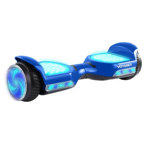 Voyager Hoverbeats Blue Hoverboard with Bluetooth Speaker and Light-up Wheels for Kids