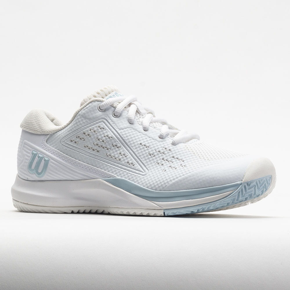 Wilson Rush Pro Ace Women's  White/White/Baby Blue